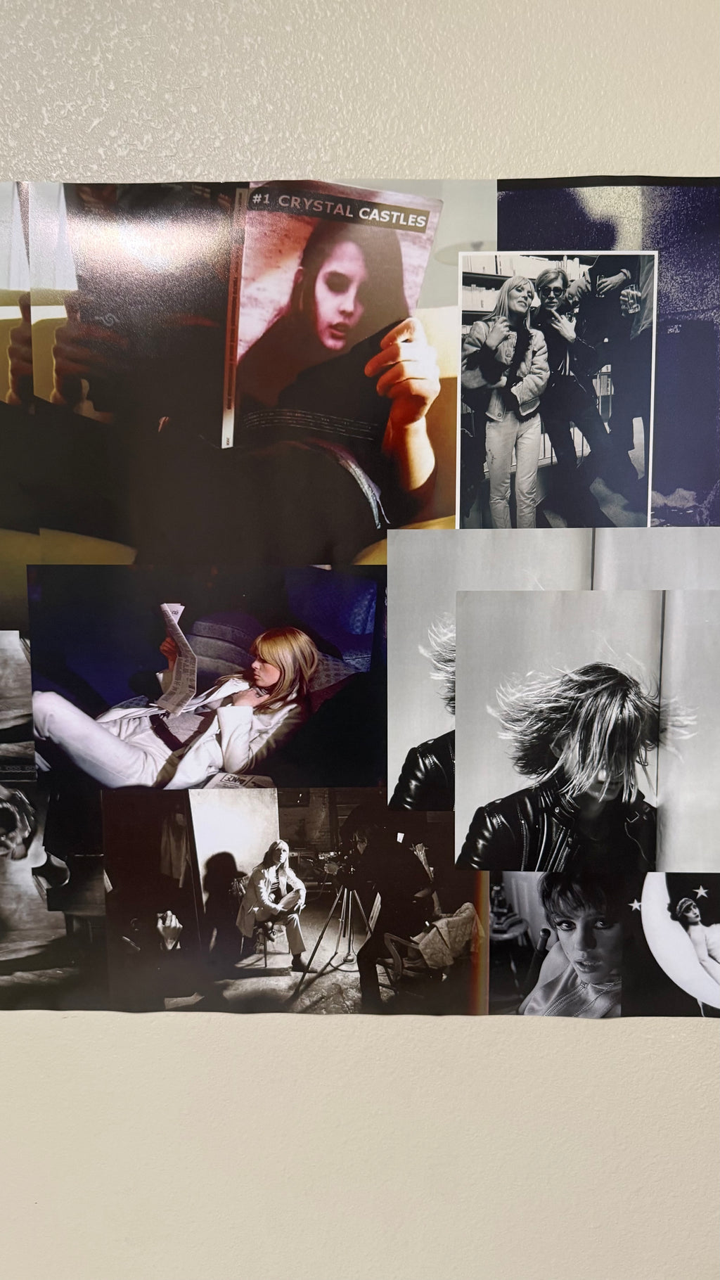 Black Collaged Poster