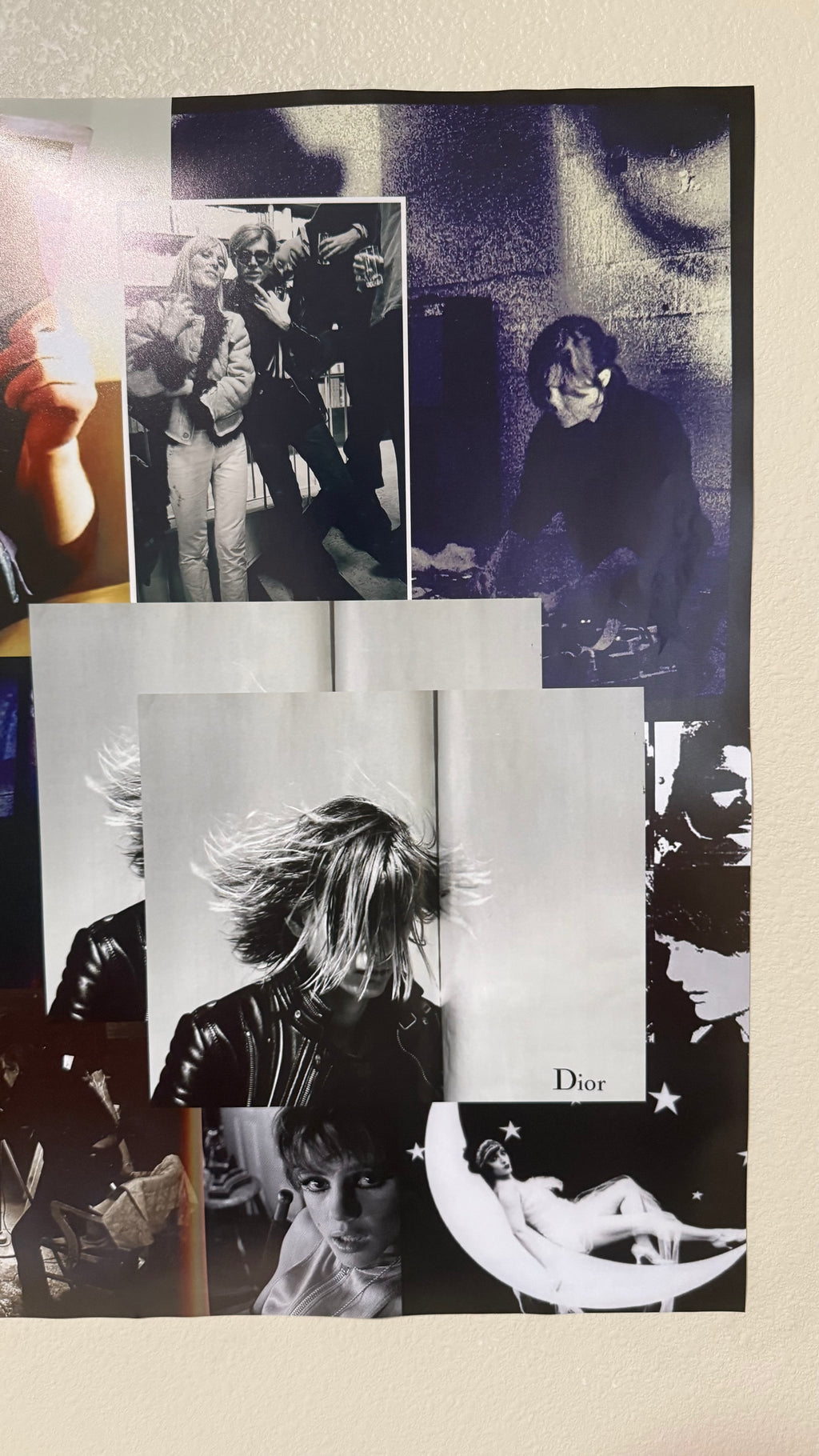 Black Collaged Poster