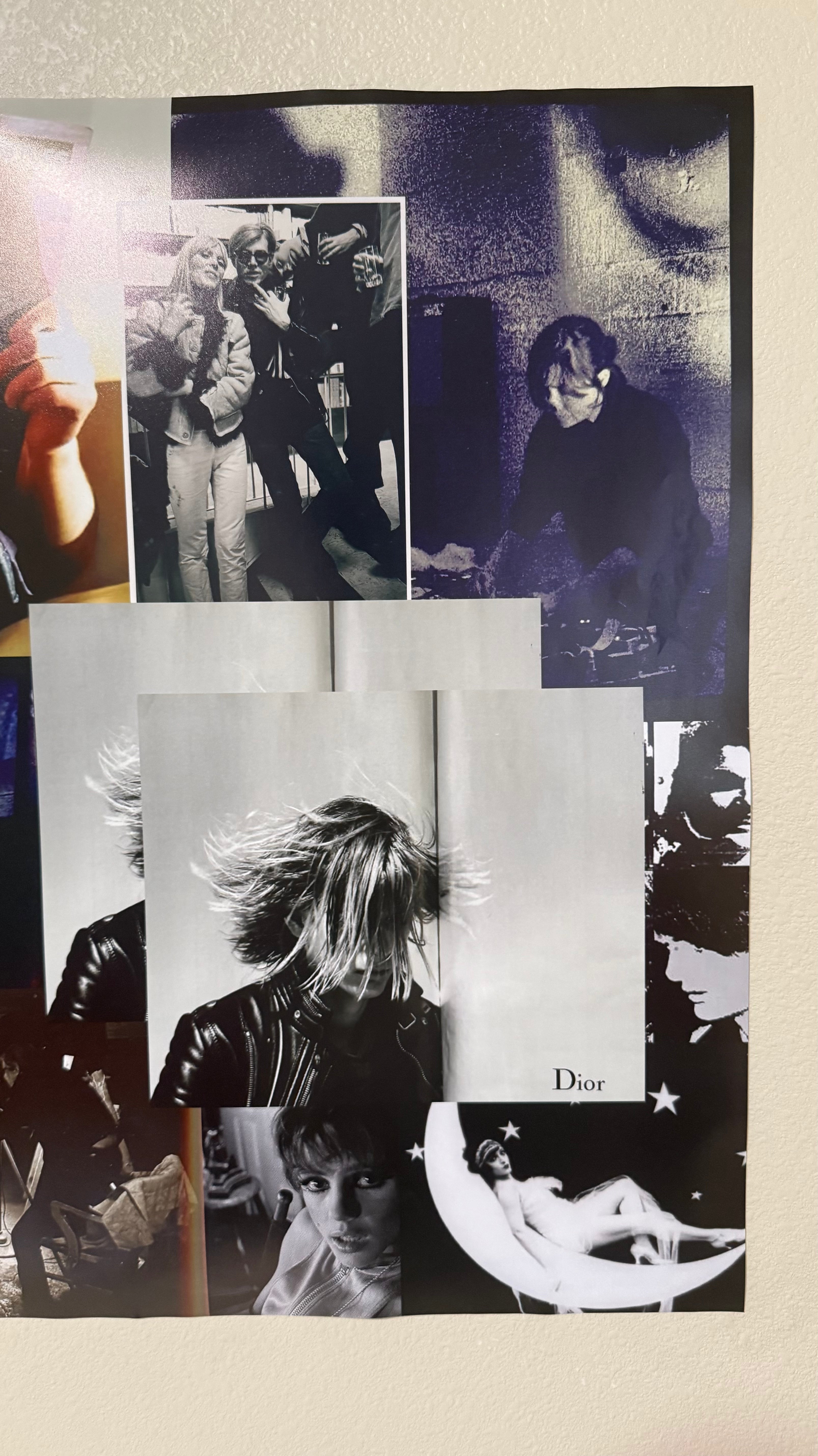Black Collaged Poster