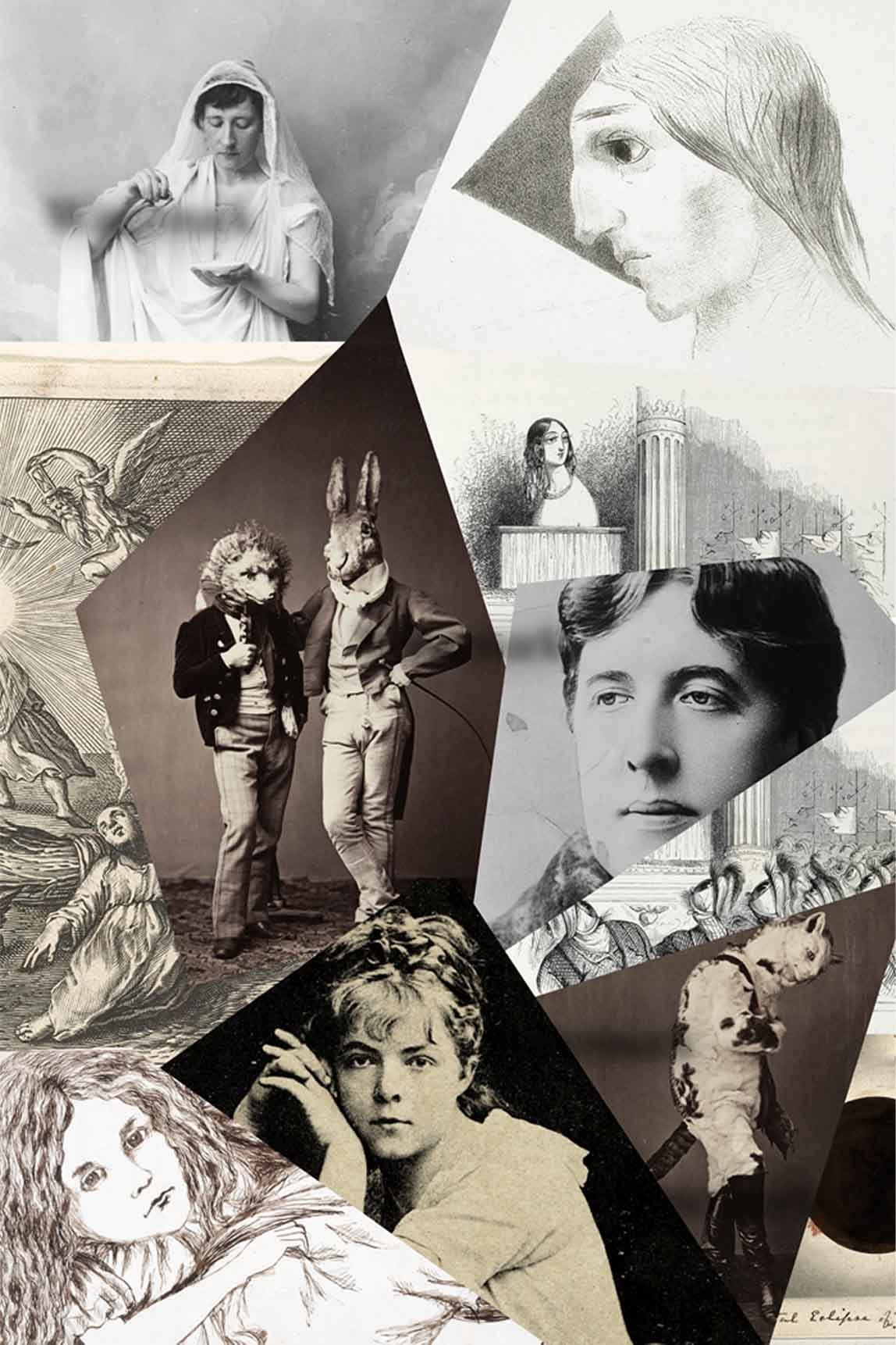 Collage archive poster